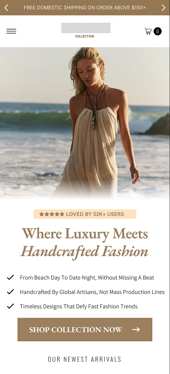 Shopify landing page design 07